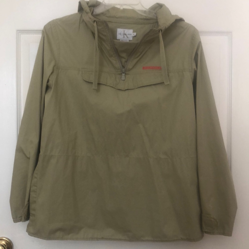 CALVIN KLEIN HOODED TOP